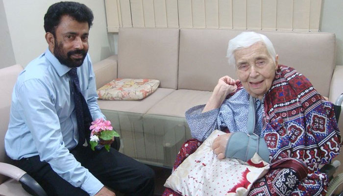Mervyn Francis Lobo, chief executive officer of the Marie Adelaide Leprosy Centre (MALC) can be seen with Dr. Ruth Pfau (late). — Facebook/MarieAdelaideLeprosyCentre