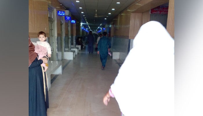 Interior view of the Aziz Bhatti Shaheed Teaching Hospital Gujrat. — Facebook/Aziz Bhatti Shaheed Teaching Hospital, Gujrat./File