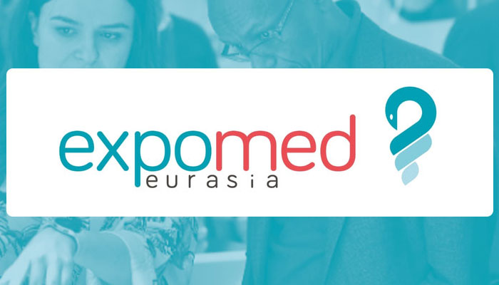 The logo of the ExpoMed Eurasia. — CA MI website