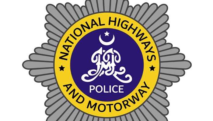 The logo of the National Highways and Motorway Police (NHMP). — Facebook/NHMPofficial/