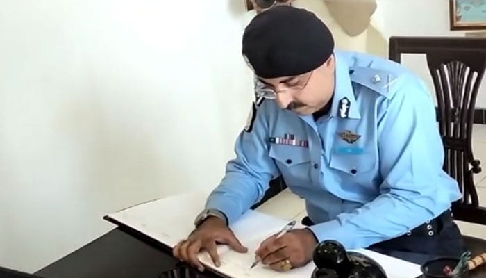 Inspector General of Police (IGP) Islamabad, Syed Ali Nasir Rizvi. — Radio Pakistan