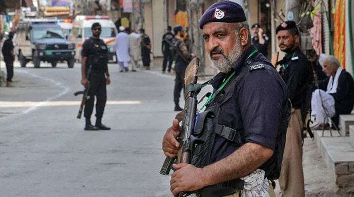 Regi police station attacked in Peshawar
