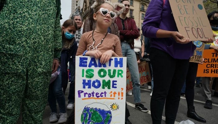 Earth Day protests carry a vital message that is relevant 365 days a year. — AFP File