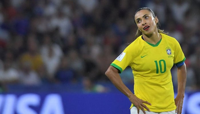 Brazilian footballer Marta Vieira da Silva. — AFP/File