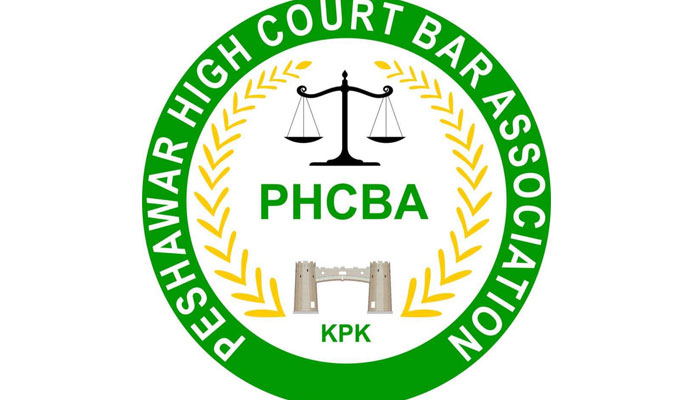 The logo of the Peshawar High Court Bar Association, Peshawar. — Facebook/Peshawar High Court Bar Association