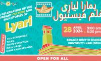 Hamara Lyari Film Festival at BBSUL tomorrow