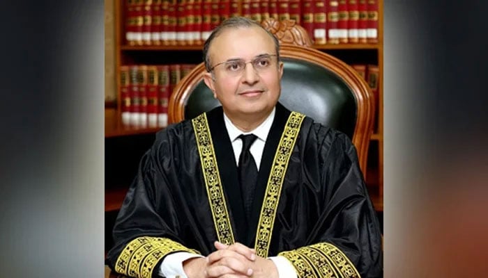 Justice Syed Mansoor Ali Shah. — Supreme Court of Pakistan website/File