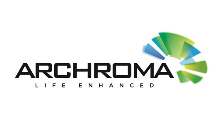 This image released on January 26, 2023, shows the logo of Archroma. — Facebook/Archroma
