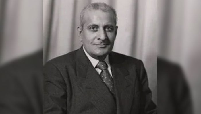 Pakistans third Governor General Ghulam Muhammad. — National Portrait Gallery website/File