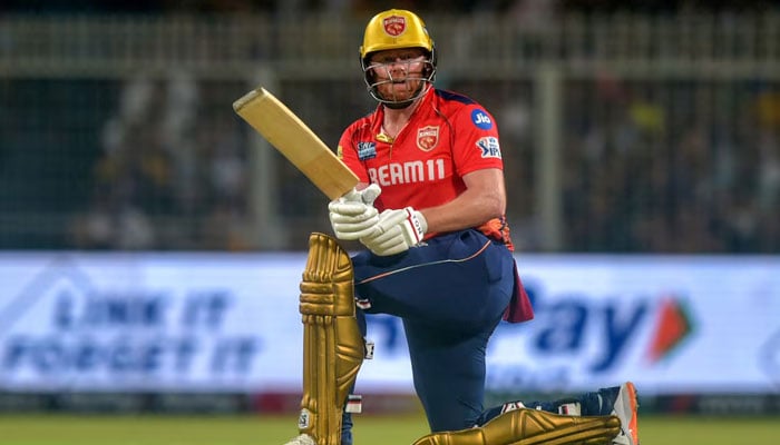 English cricketer Jonny Bairstow can be seen during an IPL match. — AFP/File