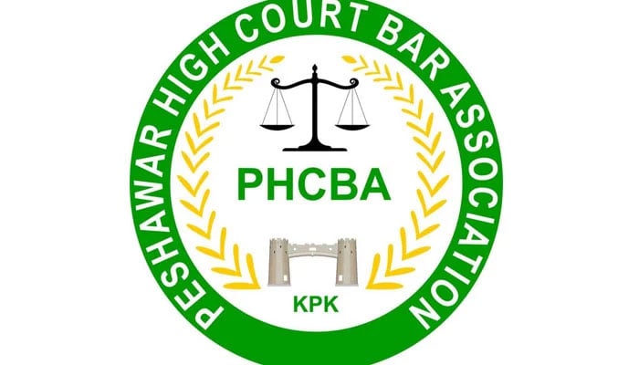 The logo of the Peshawar High Court Bar Association, Peshawar. — Facebook/Peshawar High Court Bar Association/File