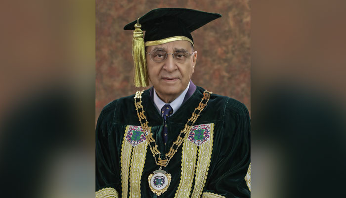 Former Dean Post Graduate Medical Institute and President of the College of Physicians and Surgeons of Pakistan Prof Zafarullah Chaudhry (late) seen in this image. — Facebook/CPSP World/File