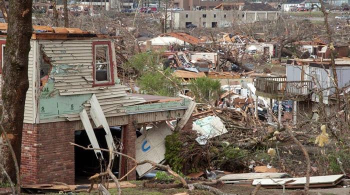 Three dead after dozens of tornadoes strike Oklahoma