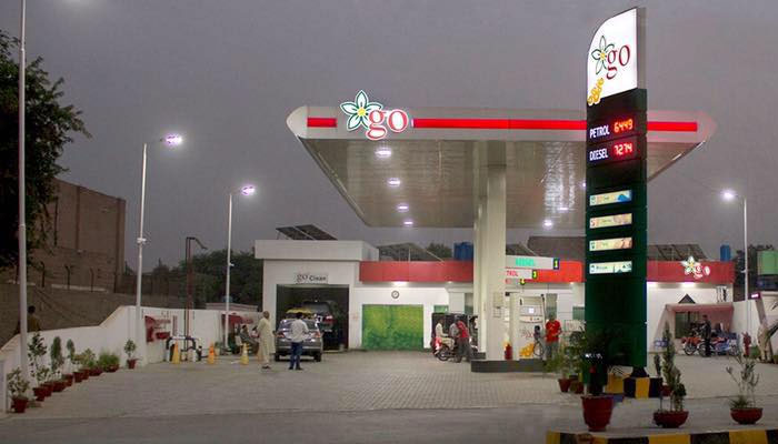 A representational image of Gas & Oil Pakistan Ltd (GO) fuel station. — Faceboko/Gas & Oil Pakistan - Pvt Ltd/File