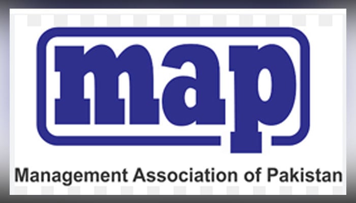 This image shows the Logo of the Management Association of Pakistan (MAP). — Associations Information Systems Website