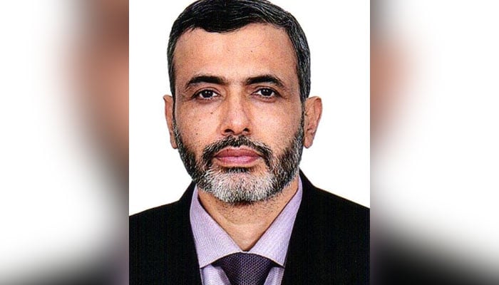 Senate Secretary, Syed Hasnain Haider seen in this image. — Senate of Pakistan/File