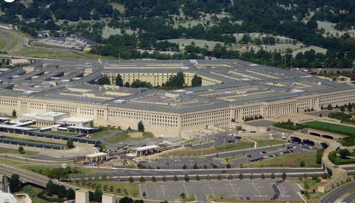 The Pentagon building in Arlington County, Virginia. — AFP File