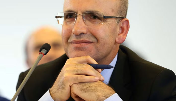 Turkeys Finance Minister Mehmet Simsek. — AFP File