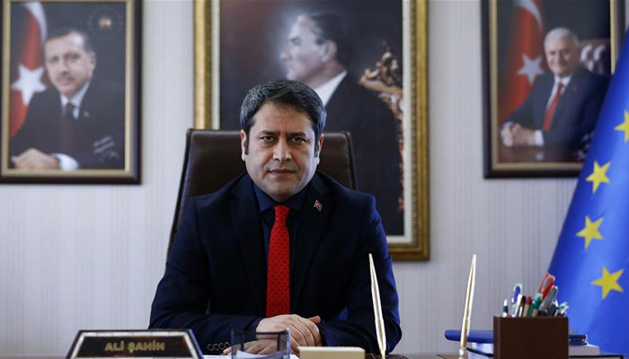 Ali Sahin who is member of Türkiye Parliament and Chairman Türk-Pak Parliamentary Friendship Group. — Anadoulu File