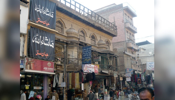 A representational image of Qissa Khwani Bazaar. — APP File