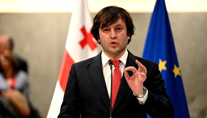 Georgian Prime Minister Irakli Kobakhidze. — AFP File