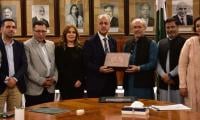Syrian delegation visits PU, asks for academic cooperation
