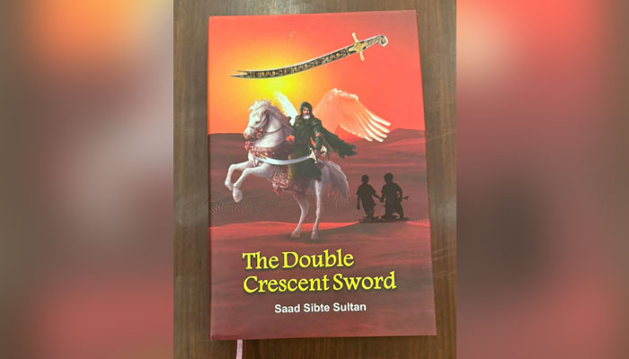 This image shows The Double Crescent Sword book written by Saad Sibte Sultan. — Facebook/S.S.Sultan/File