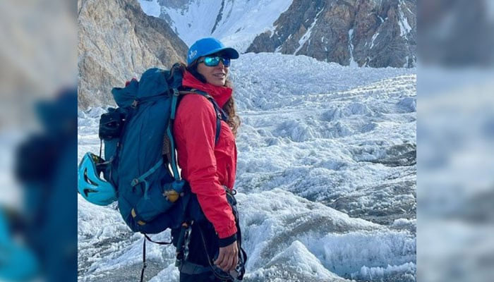 Pakistani mountaineer Naila Kiani. — Instagram/@naila._.kiani/File