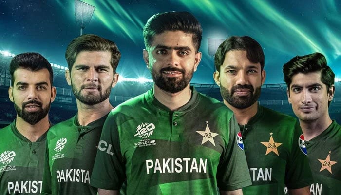 Pakistans jersey for the T20 World Cup 2024. — PCB/File