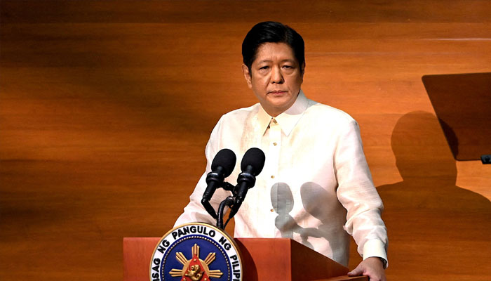 Philippines President Ferdinand Marcos Jr. delivers his first State of the Nation Address, in Quezon City, Metro Manila, Philippines, July 25, 2022. — Reuters