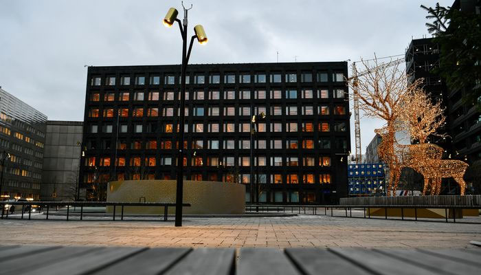 Sweden’s central bank building seen in this undated photo.— Bloomberg News/File