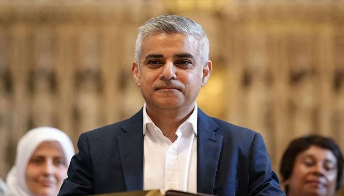 Third-time London Mayor Sadiq Khan. — AFP/File