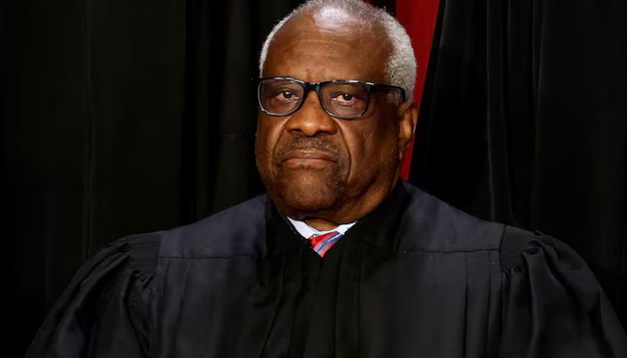 US Supreme Court Justice Clarence Thomas poses during a group portrait at the Supreme Court in Washington, U.S., October 7, 2022. — Reuters