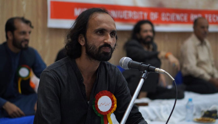 Poet Ahmed Farhad seen in this image. — Facebook/Ahmed Farhad Official/File