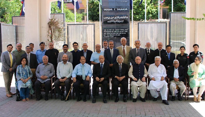 A picture from the reference ceremony held by AFIGP at NPB on May 13, 2024.— X@KaleemImaam