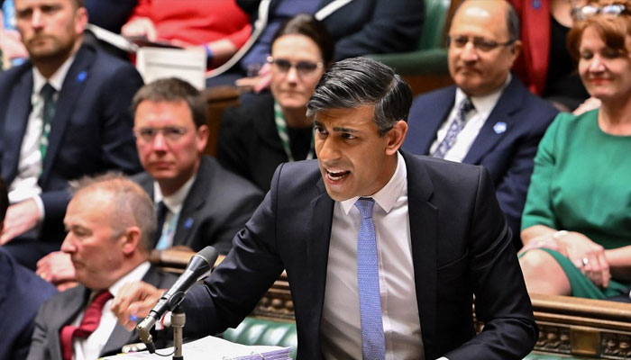 British Prime Minister Rishi Sunak seen in this undated photo.— AFP/file