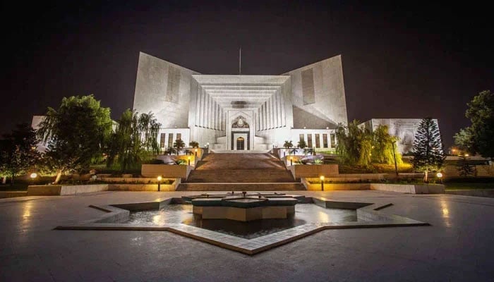 The Supreme Court building in Islamabad. — SCP website/File