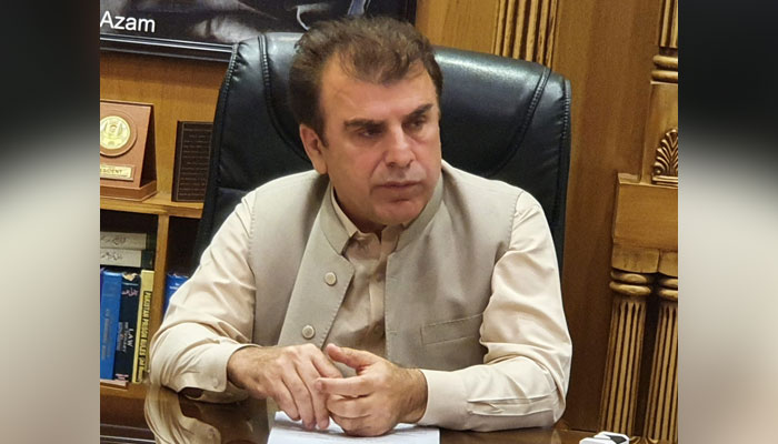 Commissioner Peshawar Division Riaz Khan Mahsud seen in this image, released on May 20, 2024. — Facebook/Commissioner Peshawar Division, Peshawar