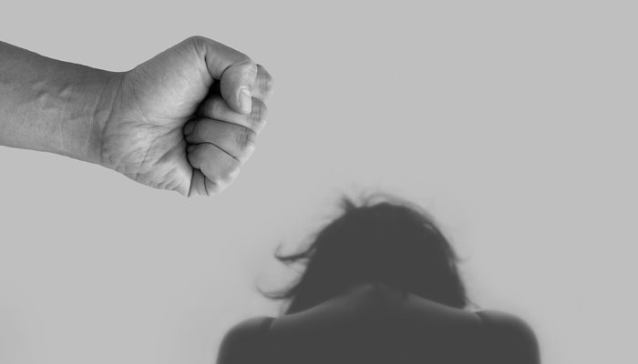 A representational image of domestic violence showing a fist against against a woman. — Pixabay/File