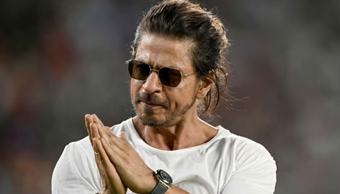 Shah Rukh Khan seen in Ahmedabad in this photo. — AFP/File