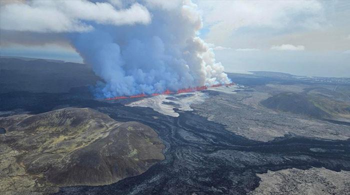Lava spews again from volcanic eruption in Iceland - Vimarsana News