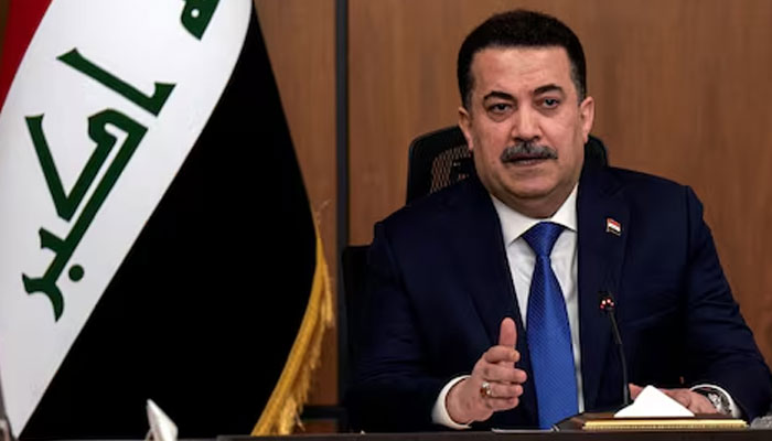 Iraqi Prime Minister Mohammed Shia al-Sudani attends the first session of negotiations between Iraq and the United States to wind down the International Coalition mission in Baghdad, Iraq, January 27, 2024. — Reuters