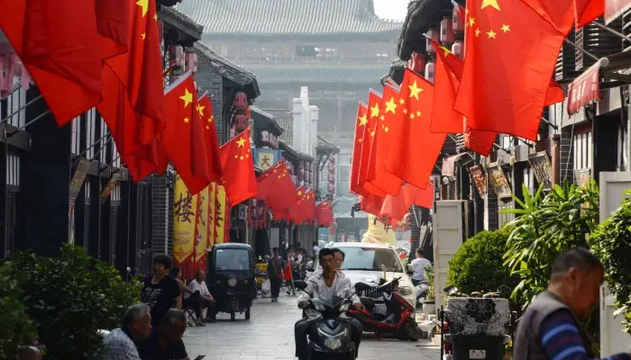 A view of a street in China. — AFP/File