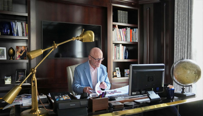 John Caudwell, the billionaire founder of retailer Phones4u, poses for a photograph during an interview with Reuters in London, Britain, June 3, 2024. — Reuters