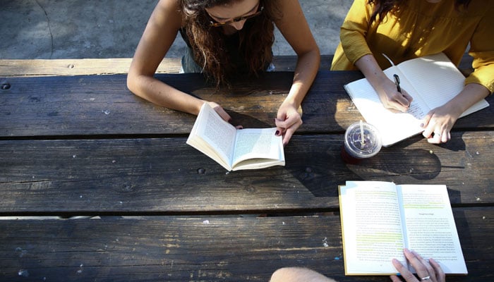 Representational image showing students busy in various academic activities. — Mera Future website/File