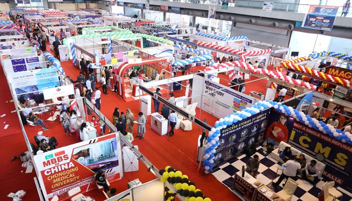 An overall view of The News Education Expo in 2023. — PakExcel website