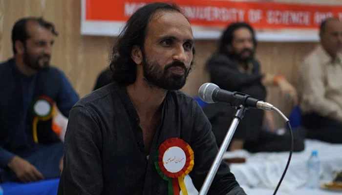 Kashmiri poet Ahmed Farhad in this undated photo. — Facebook/@AhmedFarhad.Official/File