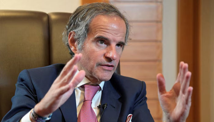 International Atomic Energy Agency (IAEA) chief Rafael Grossi speaks during an interview with Reuters in Tokyo, Japan, March 12, 2024. — Reuters