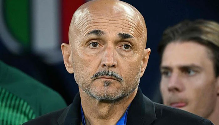 Italys coach Luciano Spalletti looks on prior the international friendly football match between Italy and Turkey as part of their preparation for the UEFA Euro 2024 European football championships, at the Dall Ara Stadium on June 4, 2024 in Bologna. — AFP