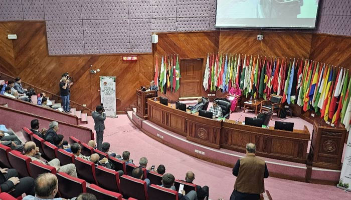 International seminar on Sustainability of Palm Oil Industry and its Derivative Products at COMSTECH Auditorium, Islamabad, on June 25, 2024. — Supplied
